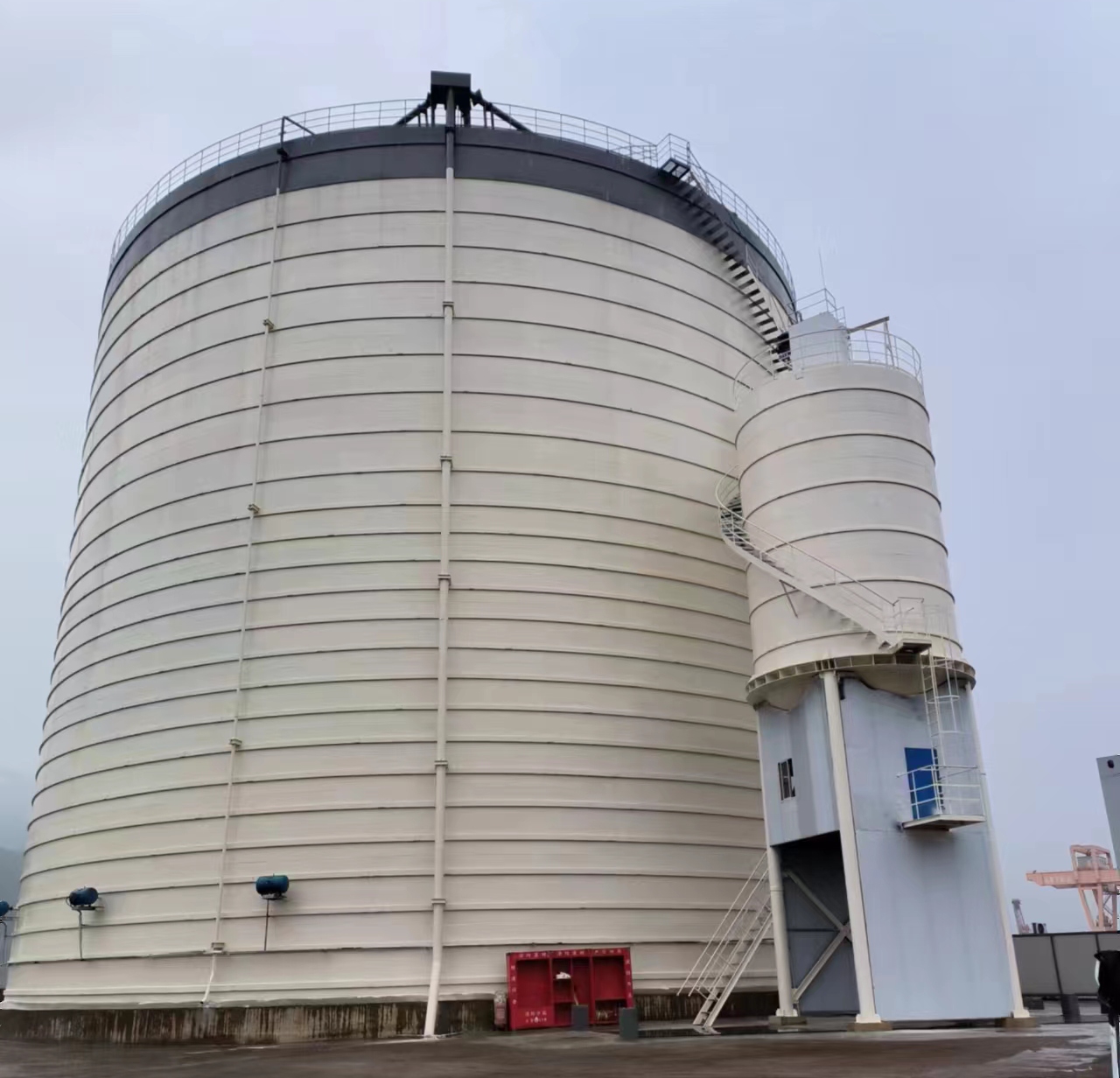 潘集10万吨水泥钢板库